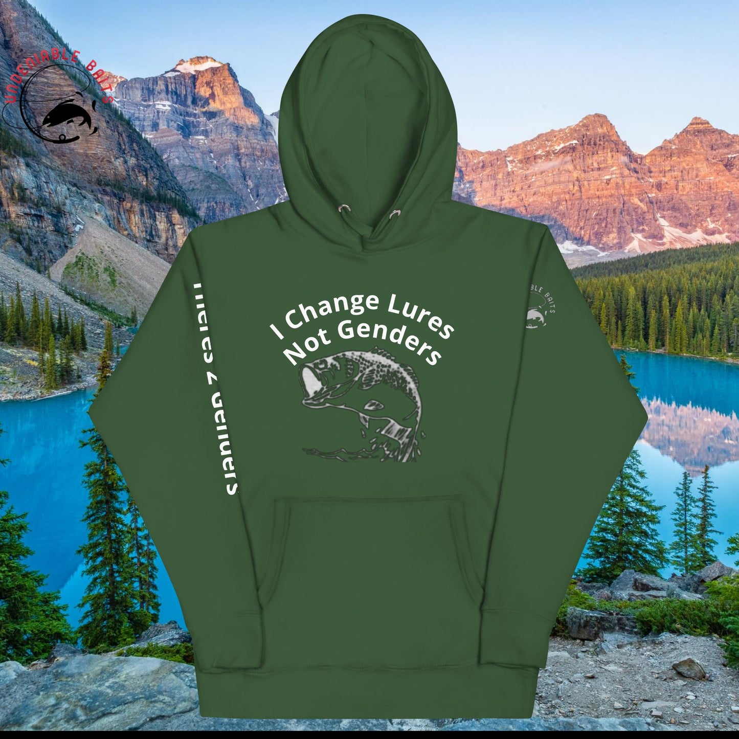 I Change Lures Not Genders Unisex Hoodie